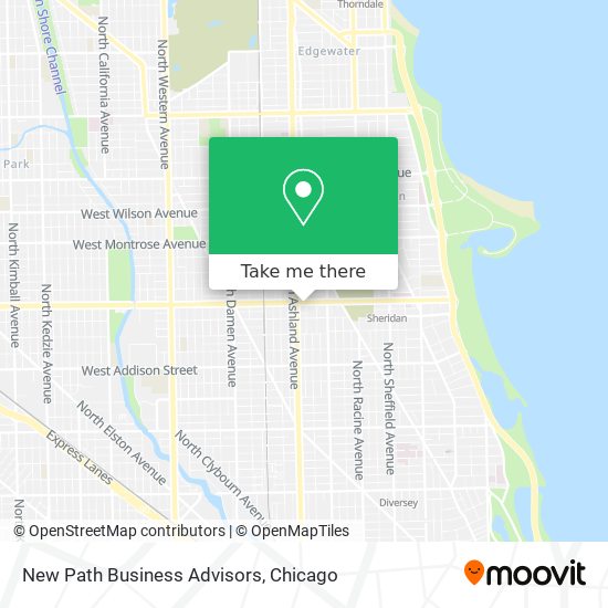 New Path Business Advisors map