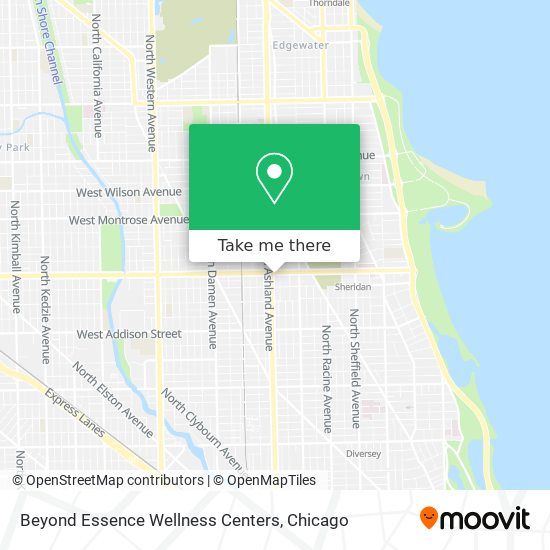 Beyond Essence Wellness Centers map