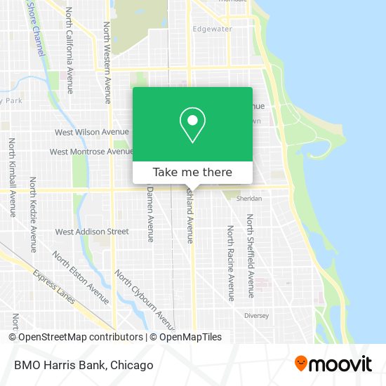 BMO Harris Bank map