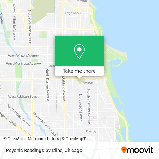 Mapa de Psychic Readings by Cline