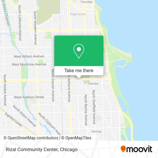 Rizal Community Center map