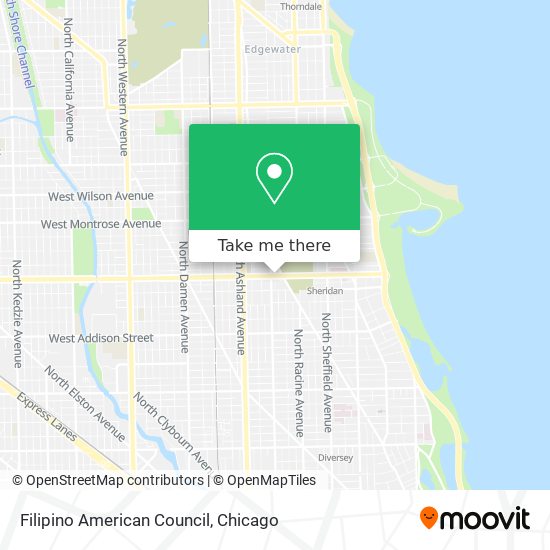 Mapa de Filipino American Council