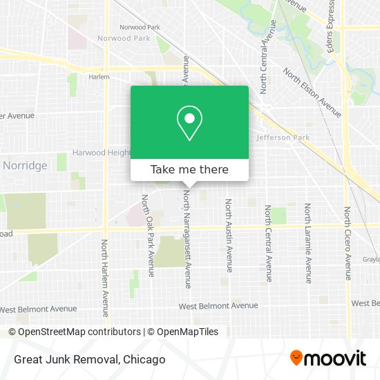 Great Junk Removal map