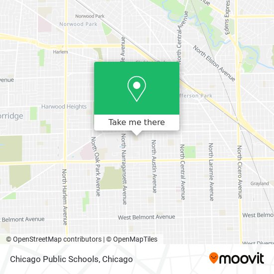 Mapa de Chicago Public Schools