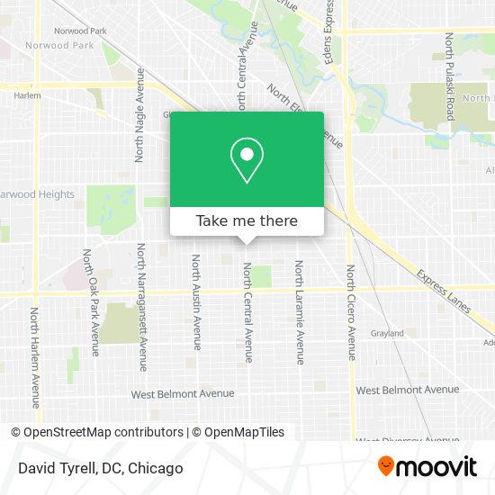 How to get to David Tyrell DC in Chicago by Bus Chicago L or