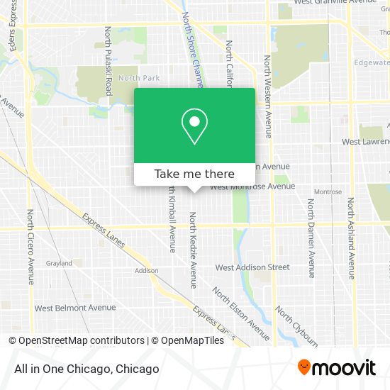 All in One Chicago map