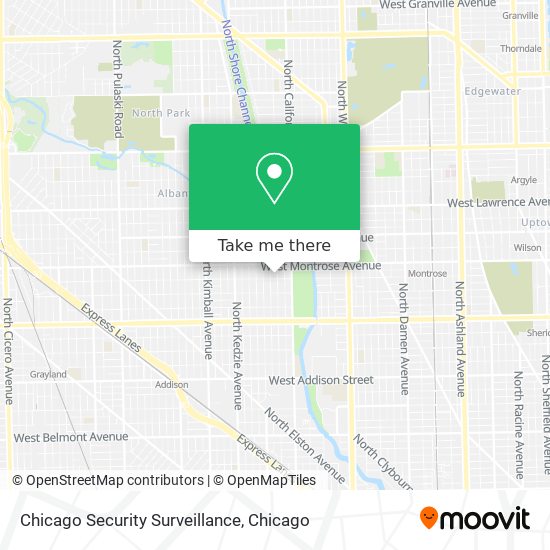 Chicago Security Surveillance map