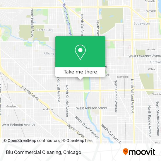 Blu Commercial Cleaning map