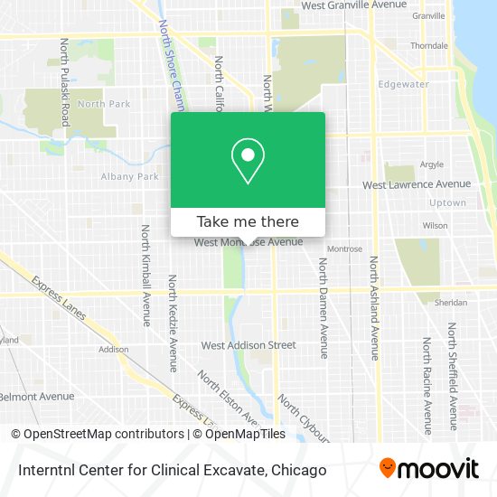 Mapa de Interntnl Center for Clinical Excavate