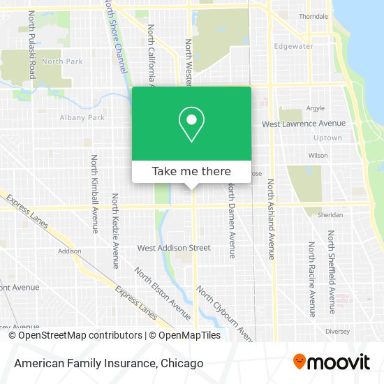 Mapa de American Family Insurance