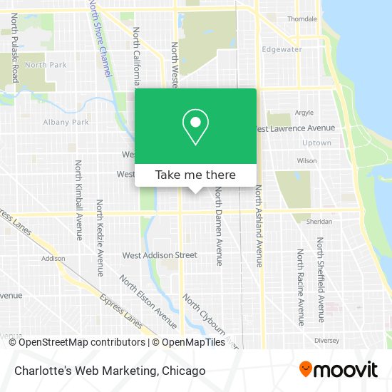 Charlotte's Web Marketing map