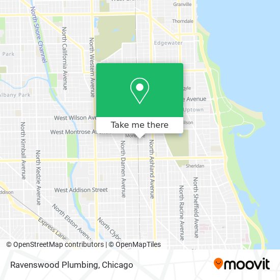 Ravenswood Plumbing map