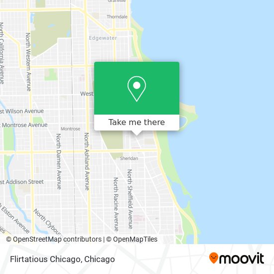 Flirtatious Chicago map