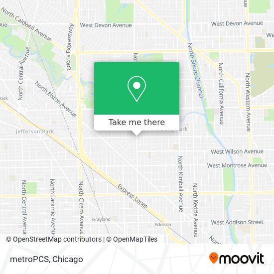 metroPCS map