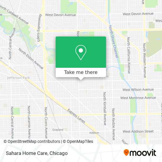 Sahara Home Care map