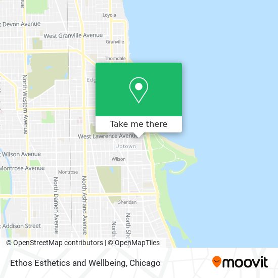 Ethos Esthetics and Wellbeing map