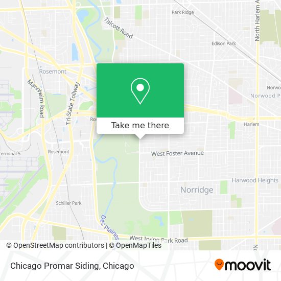 Mapa de Chicago Promar Siding