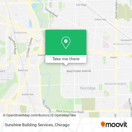 Sunshine Building Services map