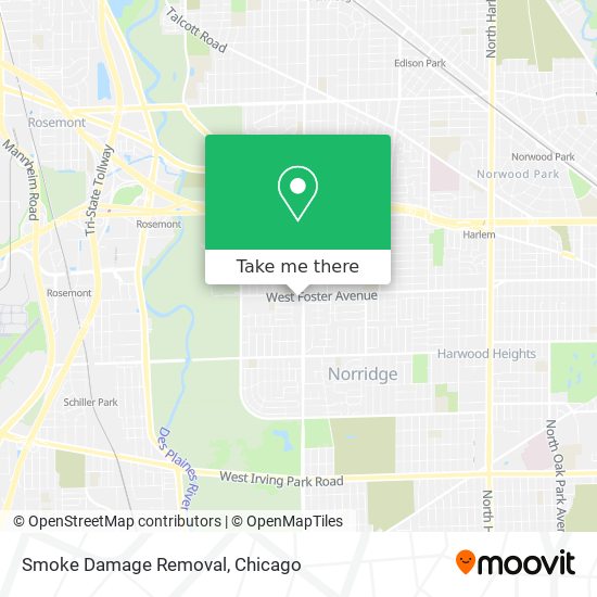 Smoke Damage Removal map