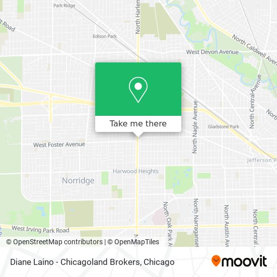 Diane Laino - Chicagoland Brokers map