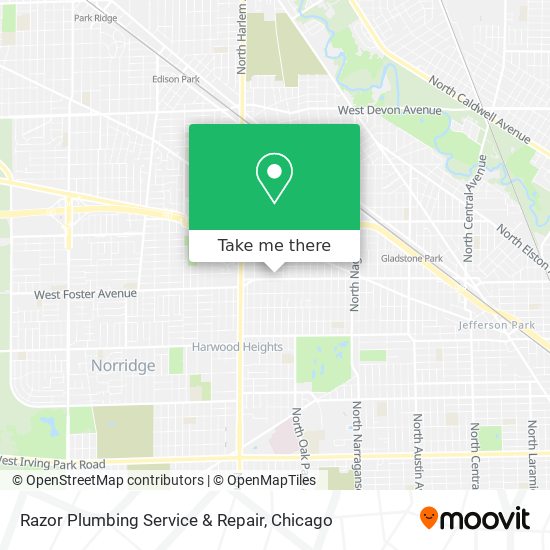 Razor Plumbing Service & Repair map