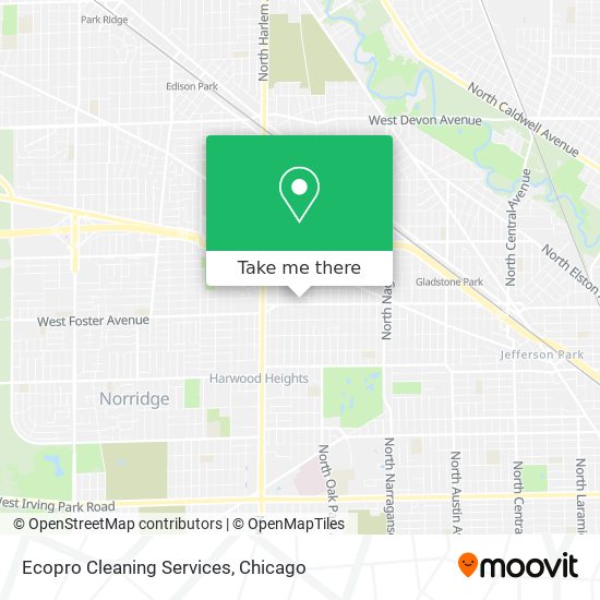 Ecopro Cleaning Services map