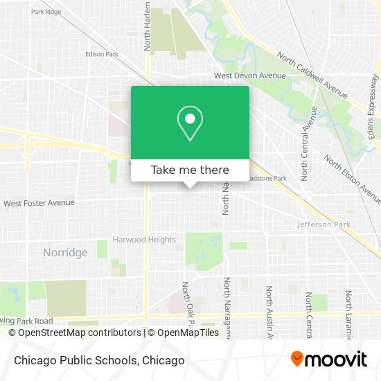 Mapa de Chicago Public Schools