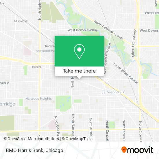 BMO Harris Bank map