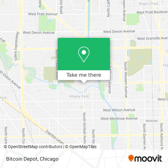 Mapa de Bitcoin Depot
