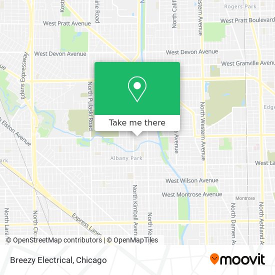 Breezy Electrical map