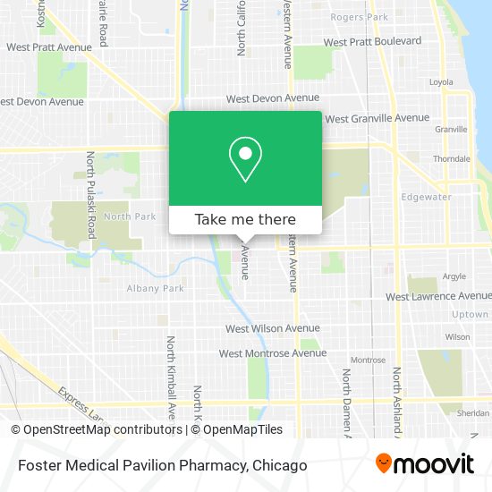 Foster Medical Pavilion Pharmacy map