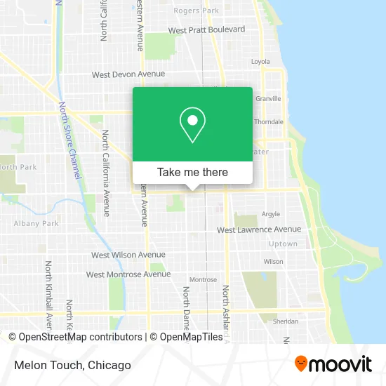 Melon Touch map