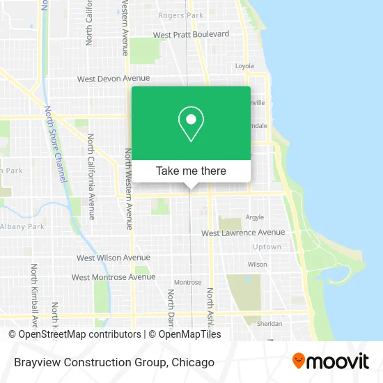 Brayview Construction Group map