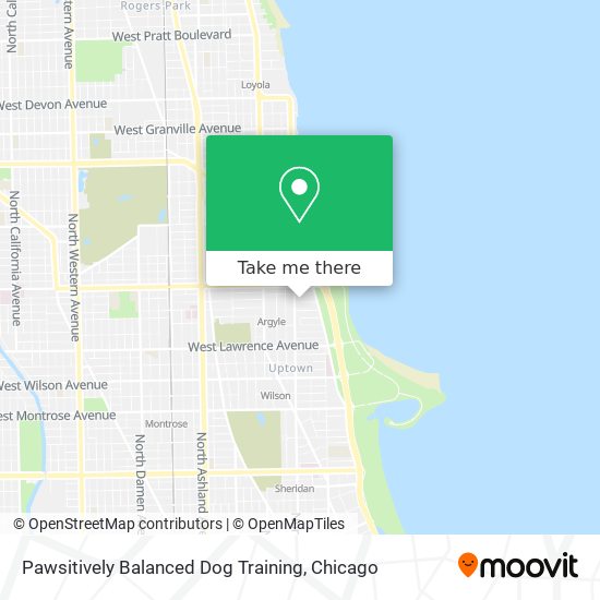 Pawsitively Balanced Dog Training map