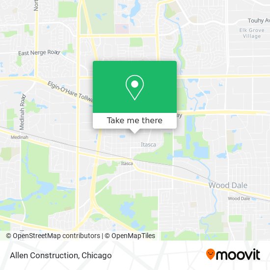 Allen Construction map