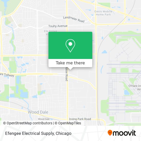 Efengee Electrical Supply map