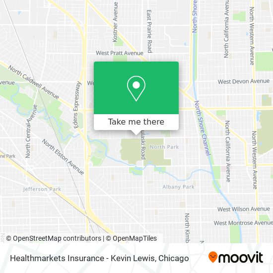 Healthmarkets Insurance - Kevin Lewis map