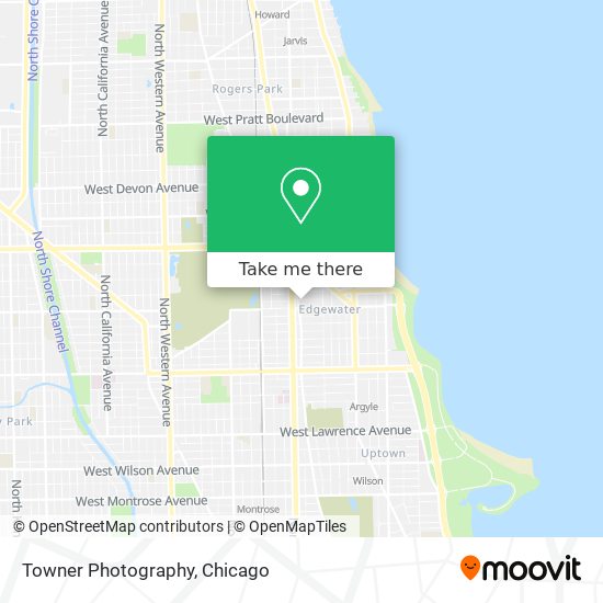 Towner Photography map