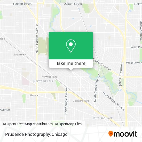 Prudence Photography map