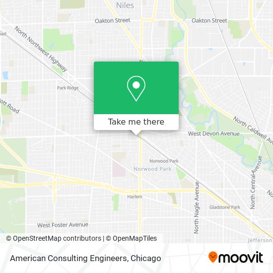 American Consulting Engineers map