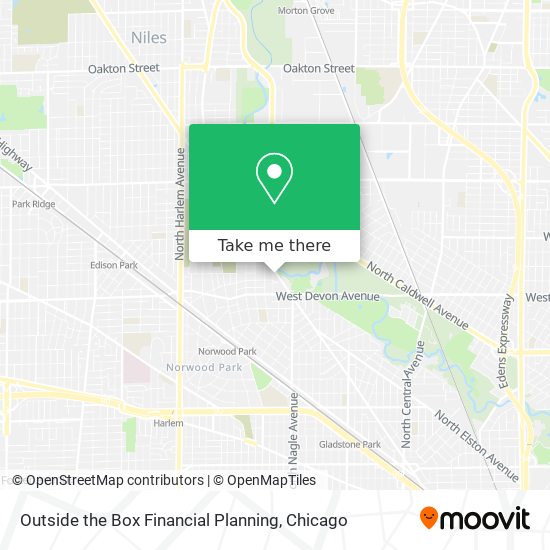 Mapa de Outside the Box Financial Planning