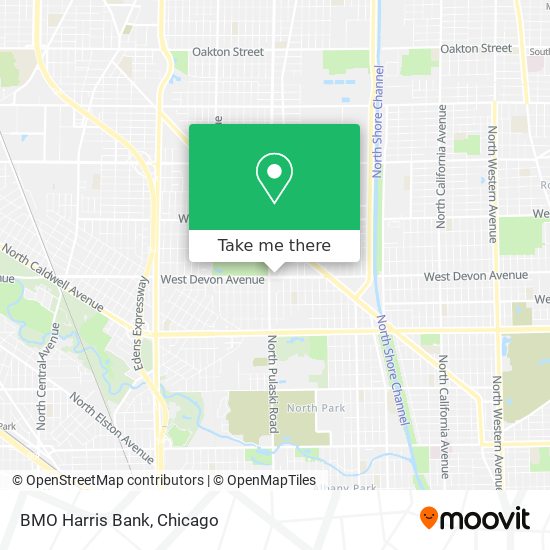 BMO Harris Bank map