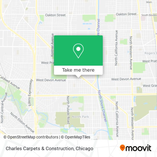 Charles Carpets & Construction map