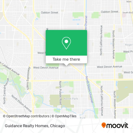 Guidance Realty Homes map