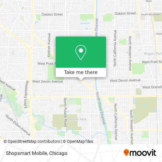 Shopsmart Mobile map