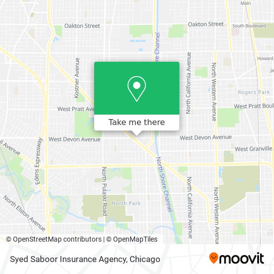 Mapa de Syed Saboor Insurance Agency