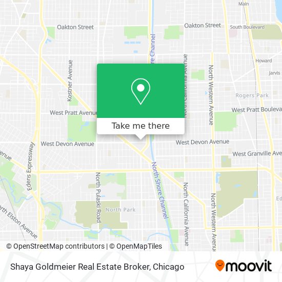 Mapa de Shaya Goldmeier Real Estate Broker