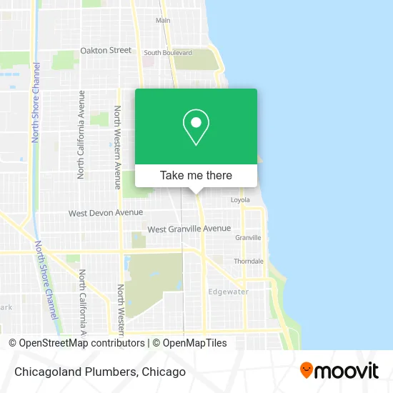 Chicagoland Plumbers map