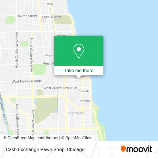 Cash Exchange Pawn Shop map