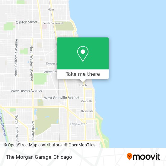 The Morgan Garage map
